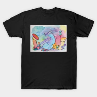 Rainbow Dragon :: Dragons and Dinosaurs T-Shirt